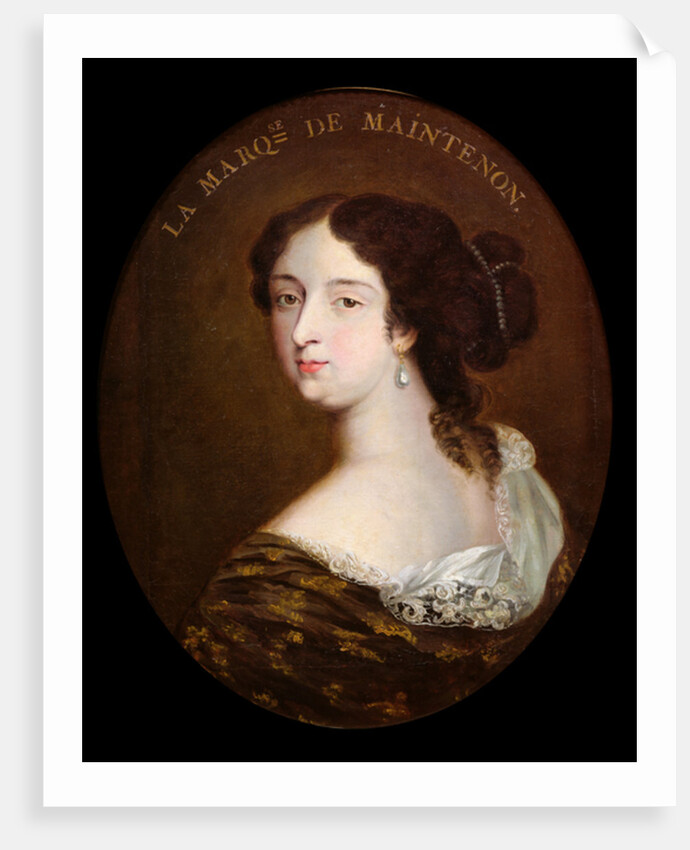 Francoise d'Aubigne Marquise de Maintenon by French School