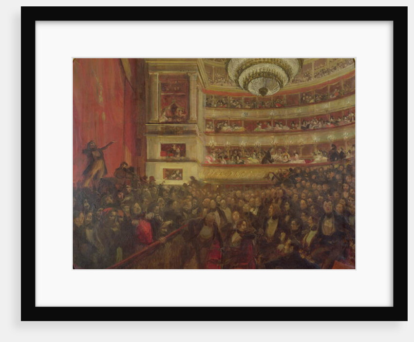 Performance of 'Hernani' by Victor Hugo in 1830, c.1902-03 by Paul Albert Besnard