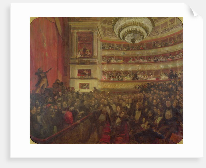 Performance of 'Hernani' by Victor Hugo in 1830, c.1902-03 by Paul Albert Besnard