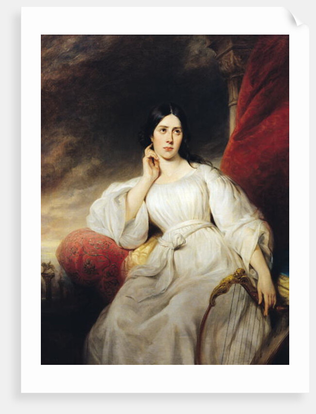 Madame Malibran in the Role of Desdemona, 1830 by Henri Decaisne