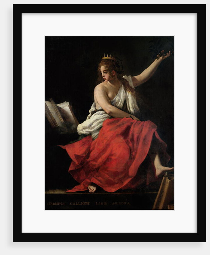 Calliope, Muse of Epic Poetry by Giovanni Baglione