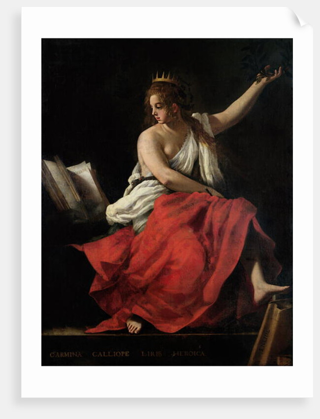 Calliope, Muse of Epic Poetry by Giovanni Baglione