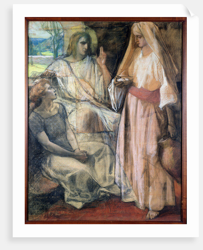 Christ in the House of Martha and Mary, 1924 by Rene-Marie Castaing