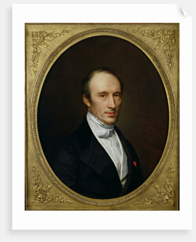 Portrait of Louis Cauchy by French School