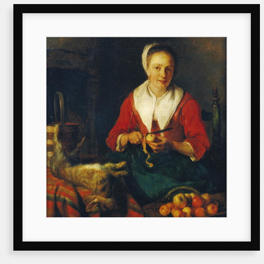 The Apple Peeler by Gabriel Metsu