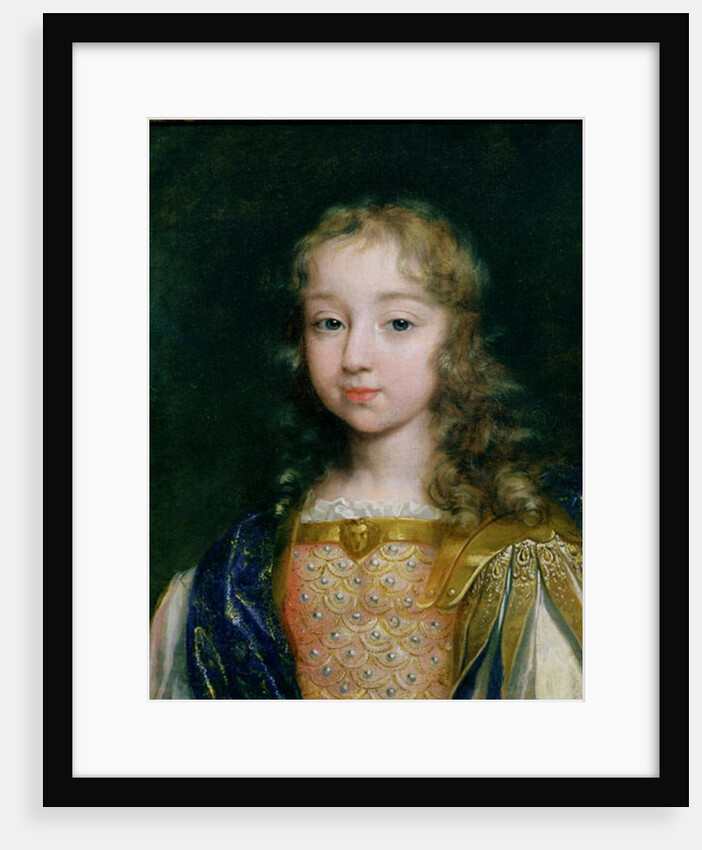 Portrait of Louis XIV as a child by French School