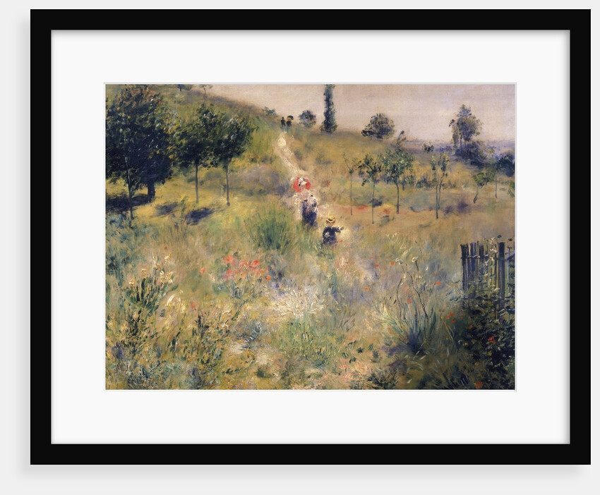 The Path through the long grass, c.1875 by Pierre Auguste Renoir