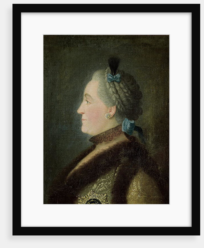 Portrait of Catherine II of Russia, after a painting by Dimitri Gregorievich Levitsky by Pietro Antonio Rotari