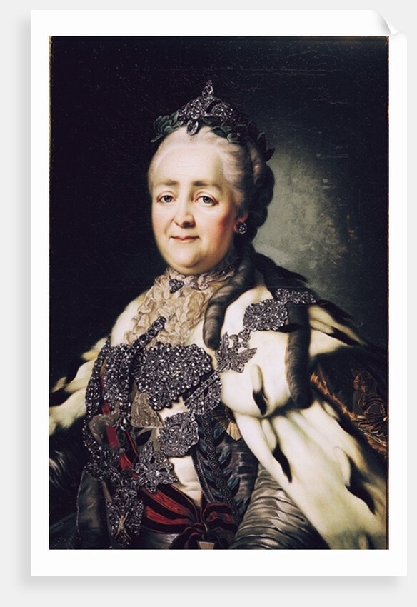 Portrait of Catherine II of Russia by Alexander Roslin