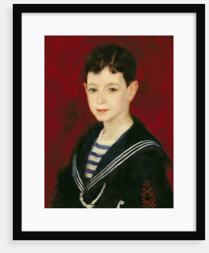 Portrait of Fernand Halphen 1880 by Pierre Auguste Renoir