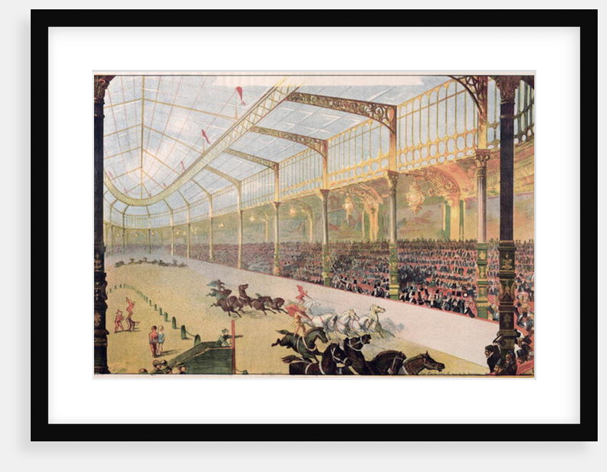 Poster of the Hippodrome de l'Alma by French School