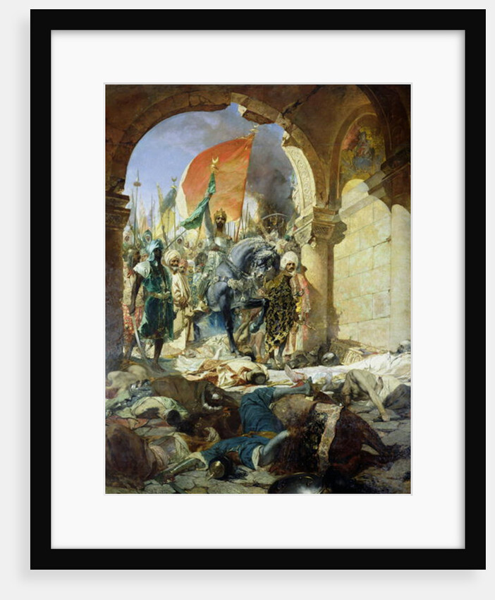 Entry of the Turks of Mohammed II into Constantinople, 29th May 1453, 1876 by Benjamin Constant