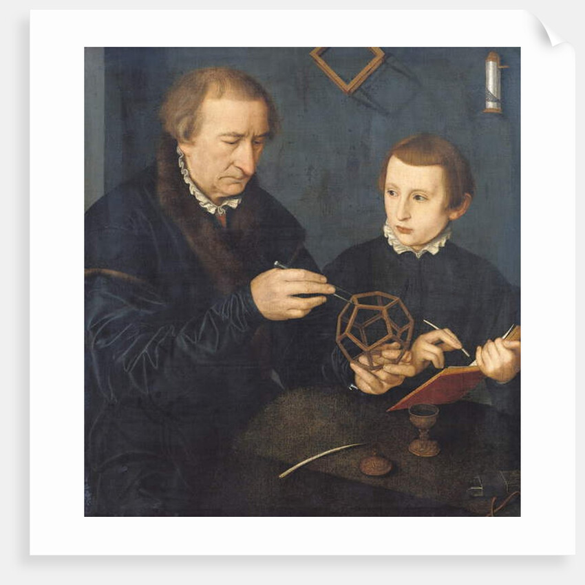 Johann I Neudorfer and his Son, 1561 by Nicolas Neufchatel