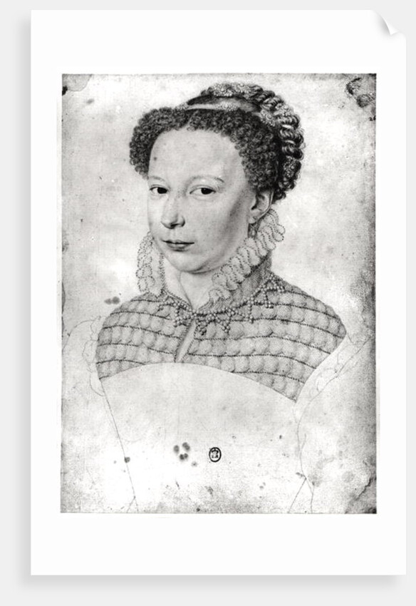 Marguerite of Valois 1568 by Francois Clouet