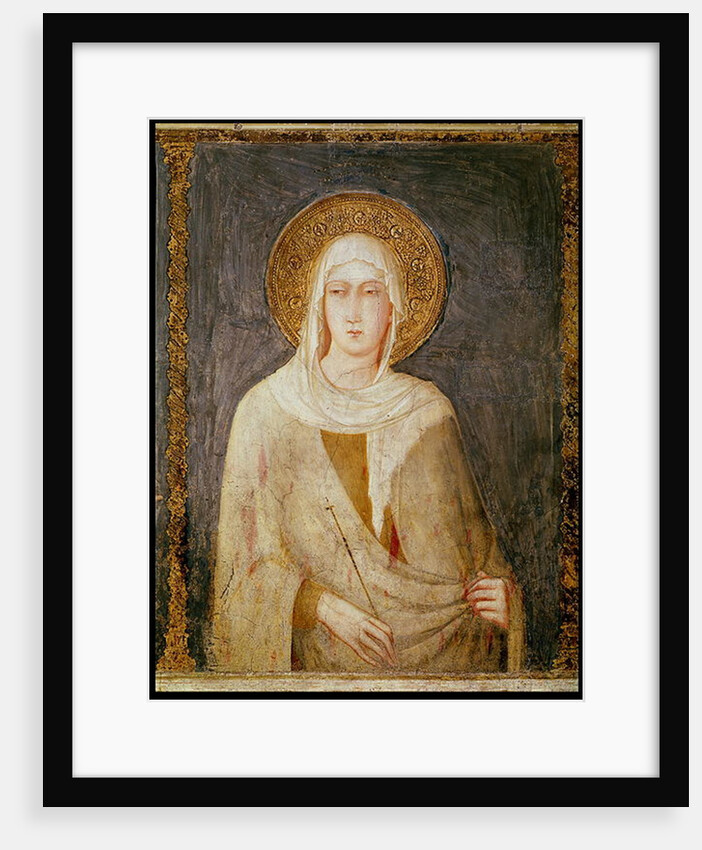 Five Saints by Simone Martini