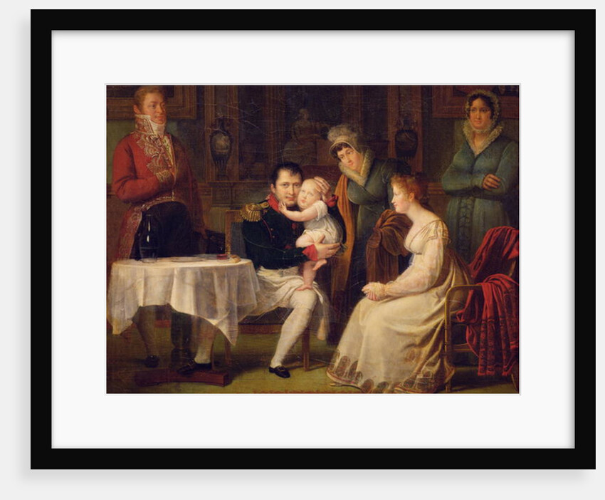 Napoleon I Marie Louise and the King of Rome 1812 by Alexandre Menjaud