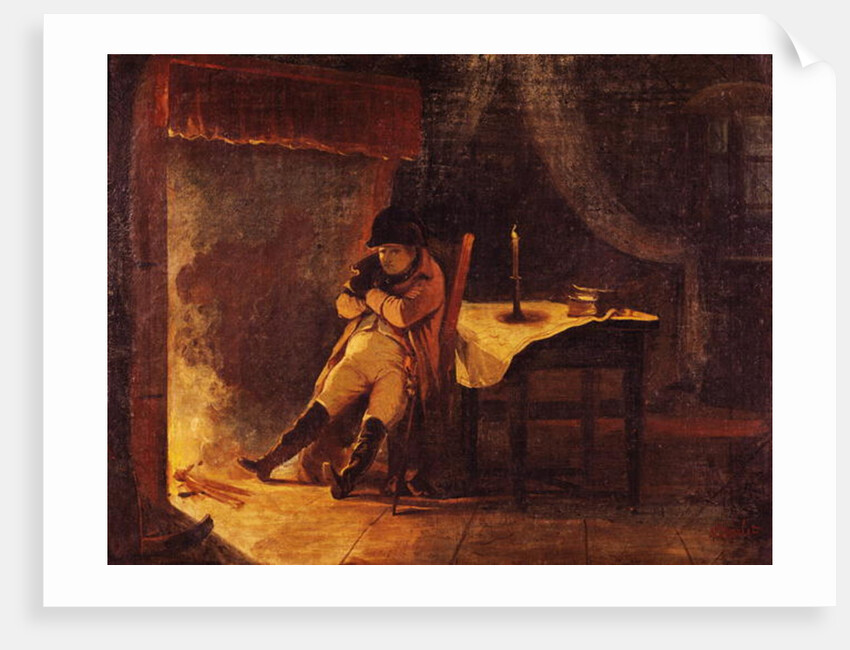 The Evening of the Battle of Champaubert, 1814 by Nicolas Toussaint Charlet