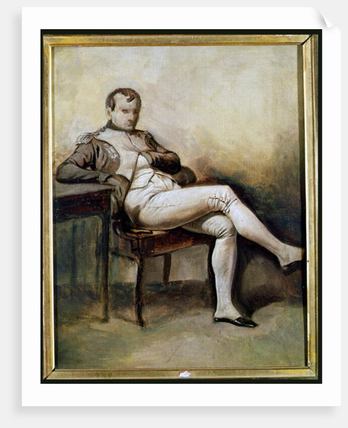 Napoleon I Seated in an Armchair by French School