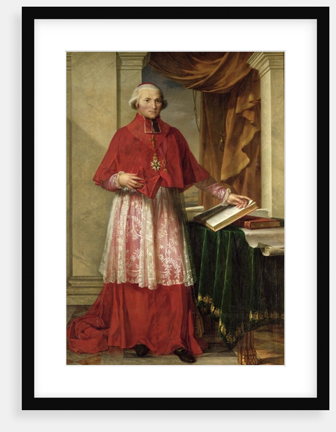 Portrait of Cardinal Joseph Fesch 1806 by Charles Meynier