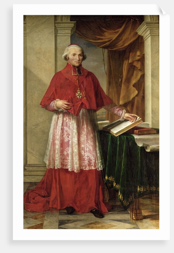 Portrait of Cardinal Joseph Fesch 1806 by Charles Meynier