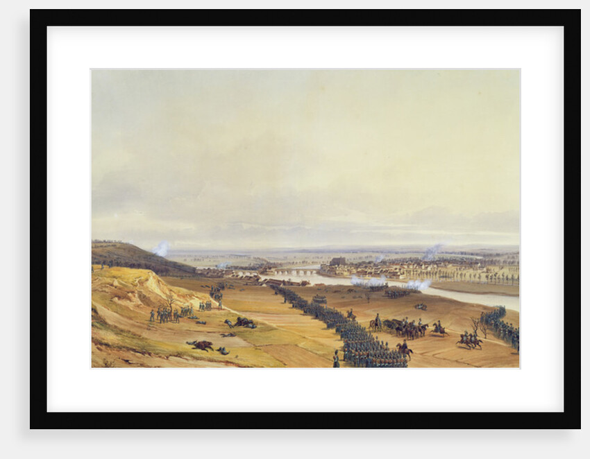 Battle of Montereau, 18th February 1814, 1840 by Jean Antoine Simeon Fort