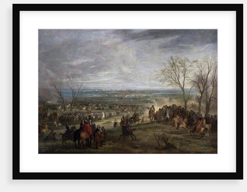The Siege of Valenciennes, 1677 by Adam Frans van der Meulen
