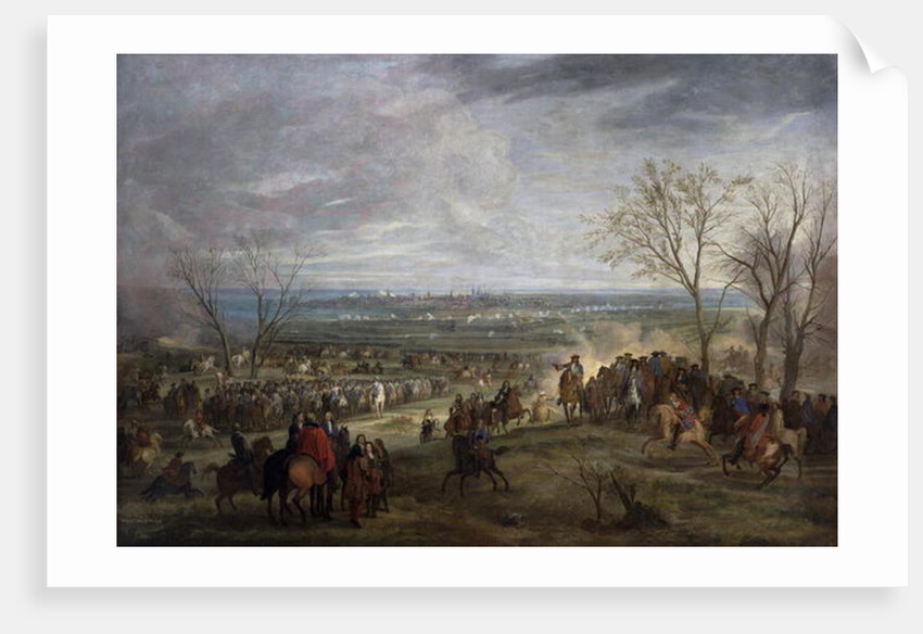 The Siege of Valenciennes, 1677 by Adam Frans van der Meulen