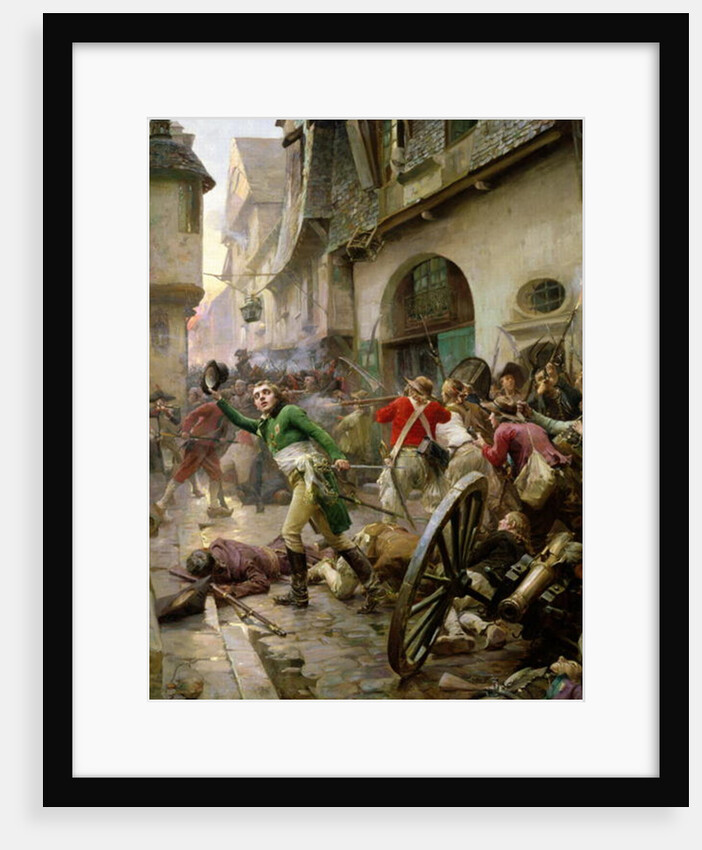 Henri de La Rochejaquelein at the Battle of Cholet, 17th October 1793 by Paul Emile Boutigny