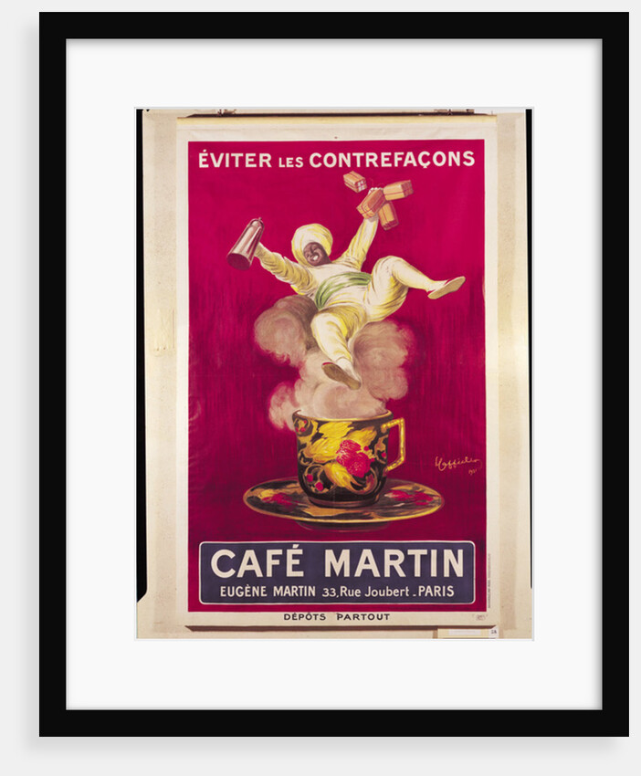 Poster advertising 'Cafe Martin', 1921 by Leonetto Cappiello