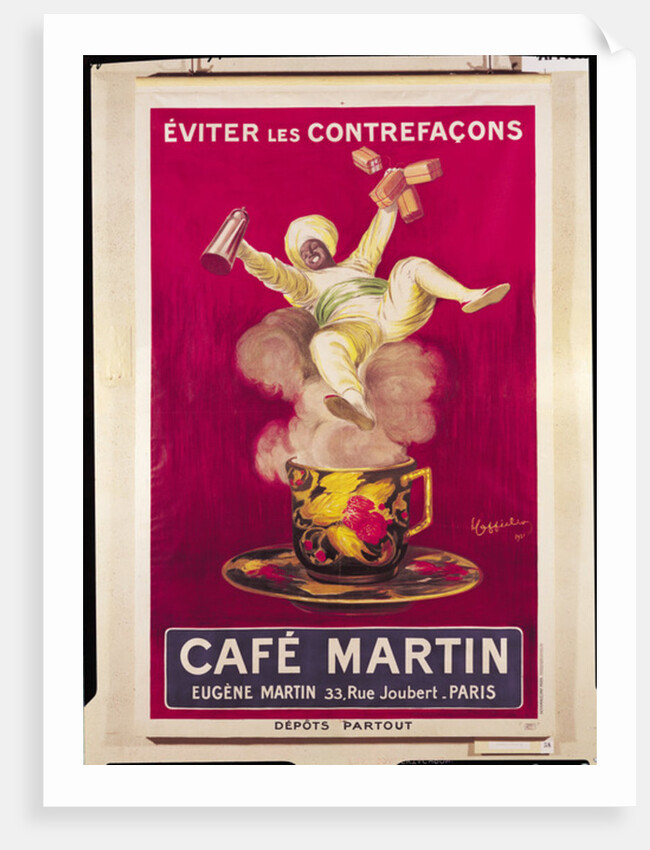 Poster advertising 'Cafe Martin', 1921 by Leonetto Cappiello
