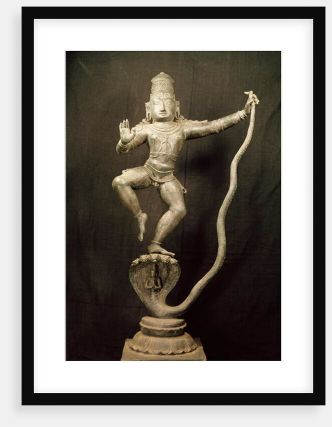 Kaliya Krishna by School Indian