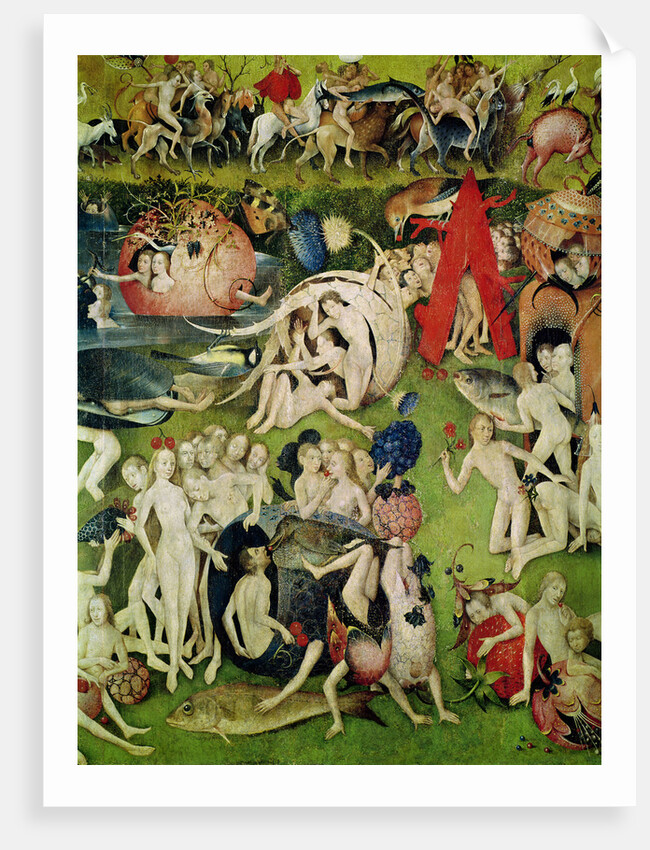 The Garden of Earthly Delights, 1490-1500 by Hieronymus Bosch