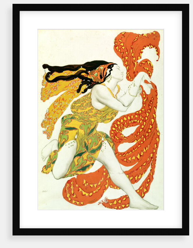 Costume design for a bacchante in 'Narcisse' by Tcherepnin, 1911 by Leon Bakst