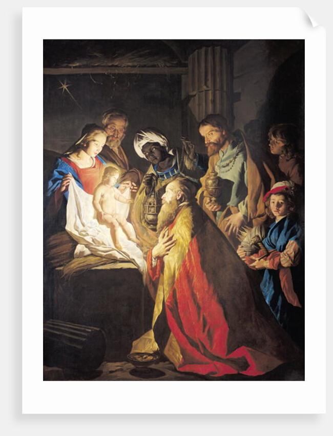 The Adoration of the Magi by Matthias Stomer