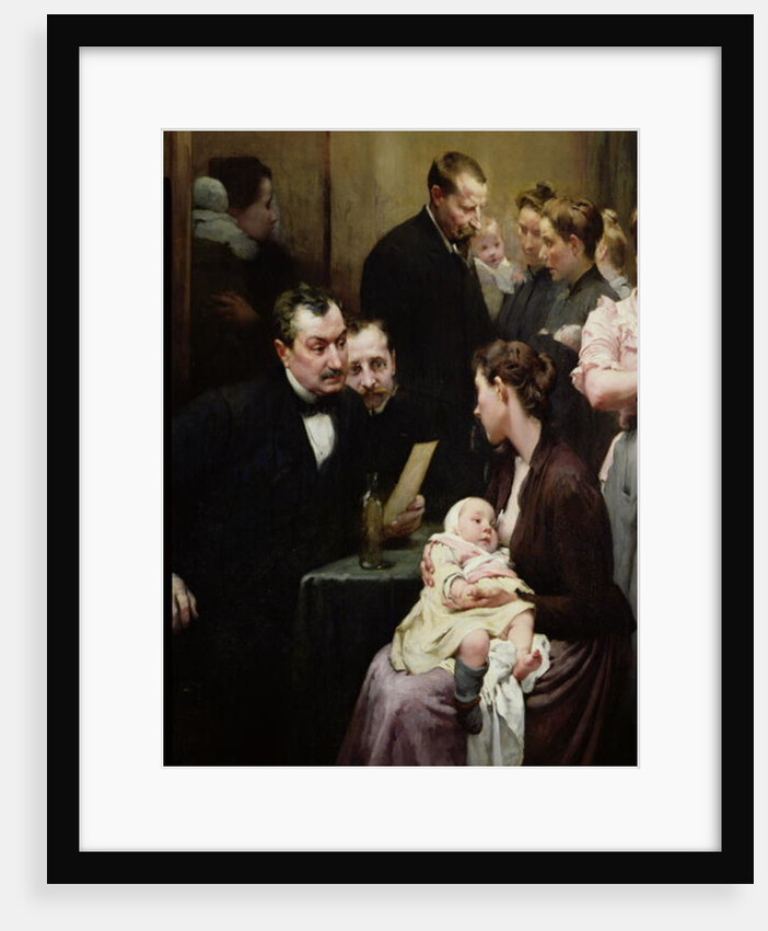 The Drop of Milk in Belleville: Doctor Variot's Surgery, the Consultation, 1903 by Henri Jules Jean Geoffroy