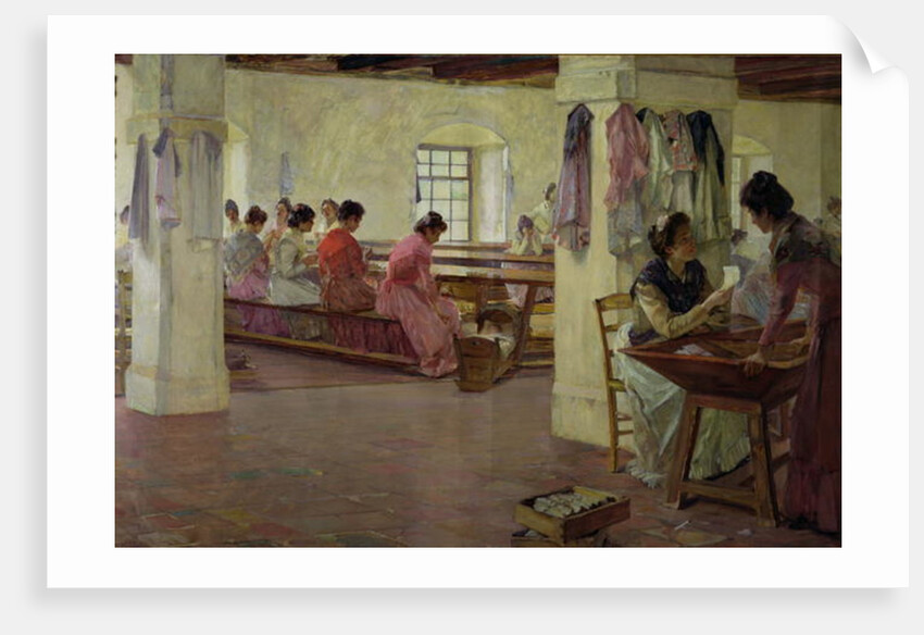 Cigar Makers at Seville by Walter Gay