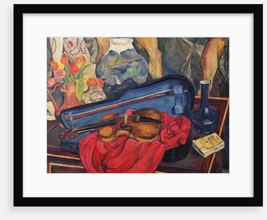 The Violin Case, 1923 by Marie Clementine Valadon