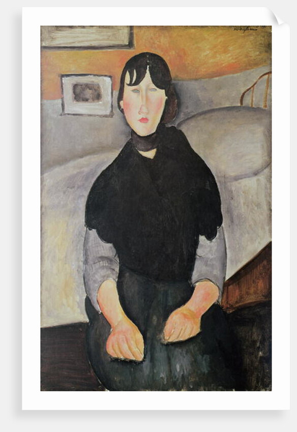 Young Woman of the People by Amedeo Modigliani