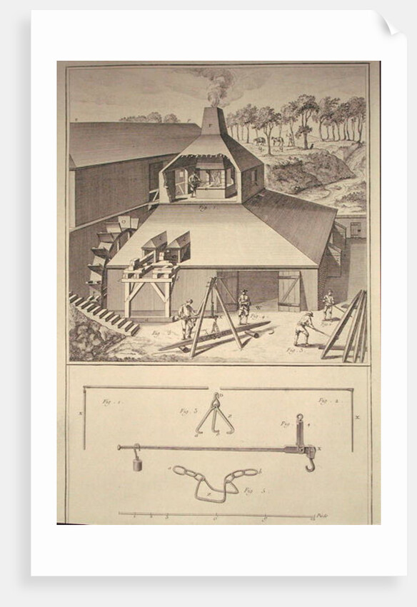 A Forge by French School