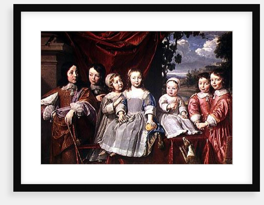 The Habert de Montmort Children, 1649 by Philippe de Champaigne