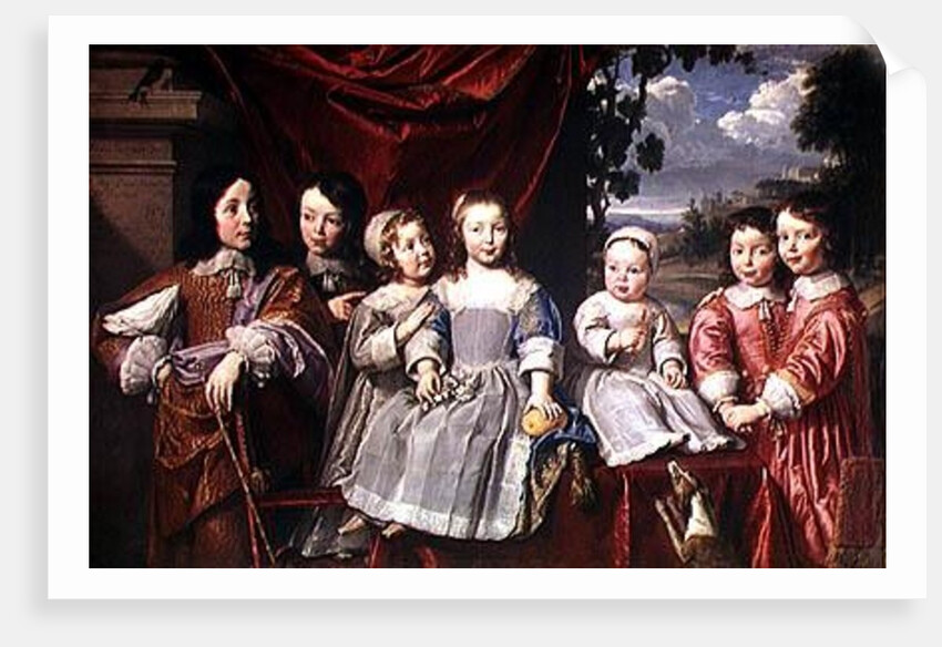 The Habert de Montmort Children, 1649 by Philippe de Champaigne