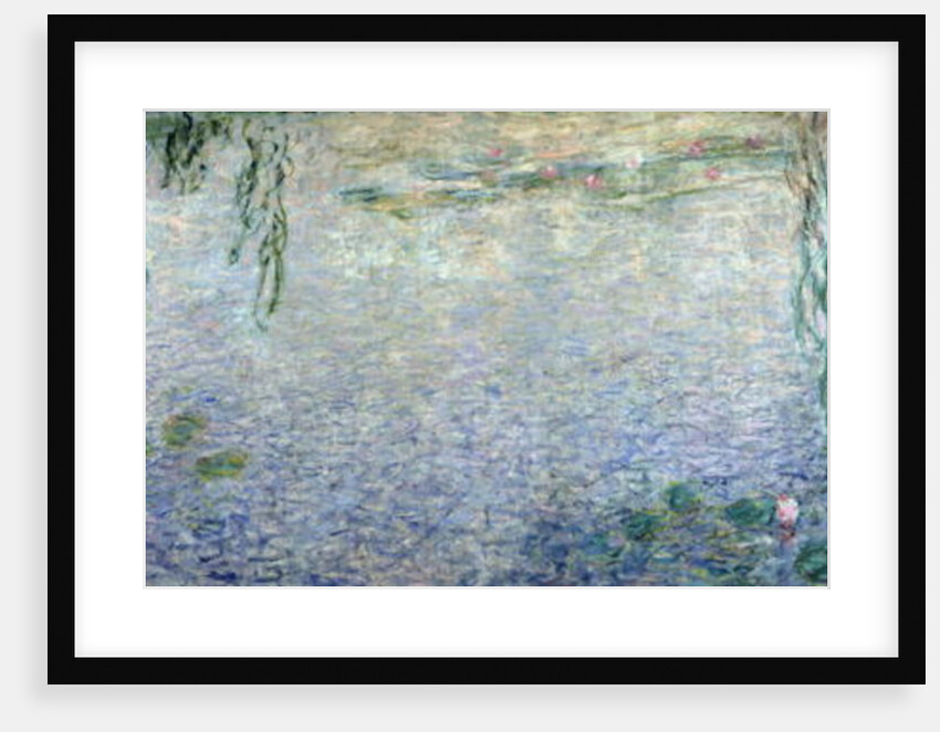 Waterlilies: Morning with Weeping Willows, 1915-26 by Claude Monet
