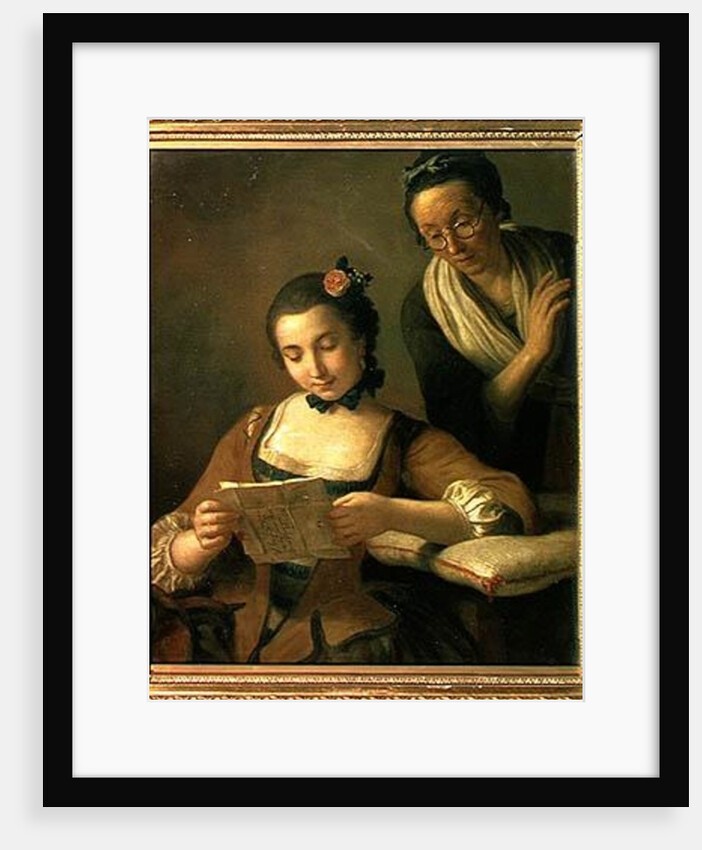 The Reading by Pietro Antonio Rotari