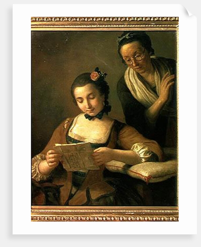 The Reading by Pietro Antonio Rotari