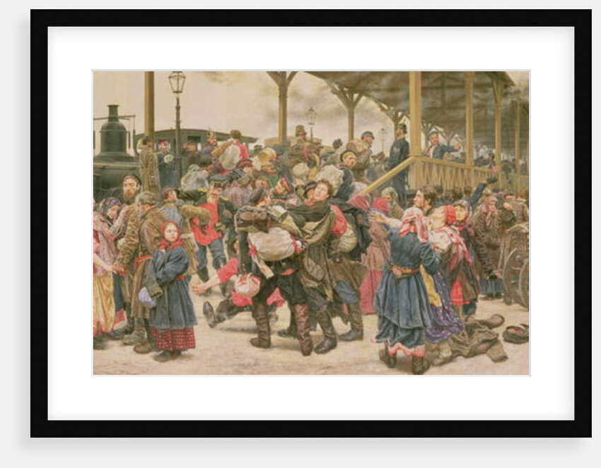 Departing for the War, 1888 by Konstantin Apollonovich Savitsky