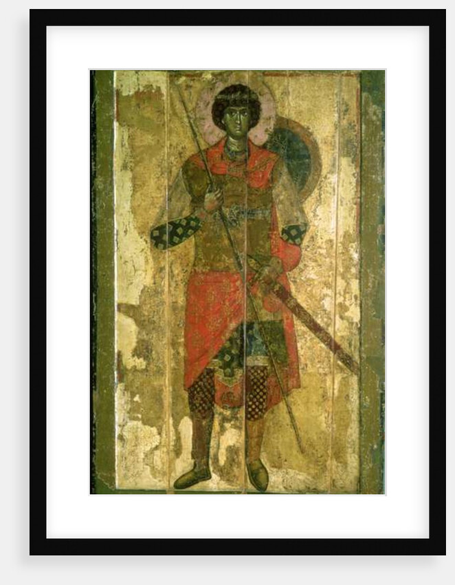 Icon of St. George, 1130-50 by Novgorod School
