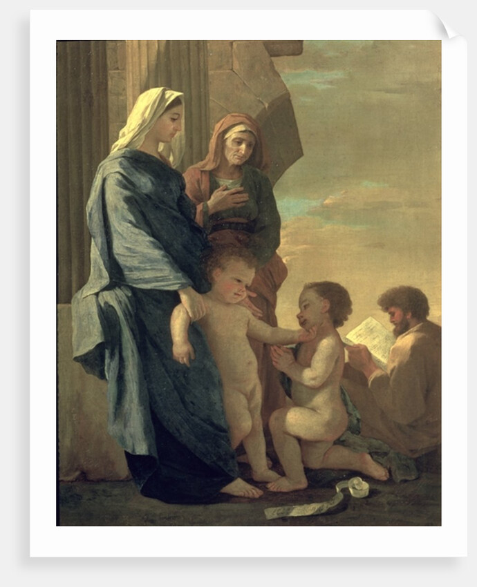 The Holy Family by Nicolas Poussin