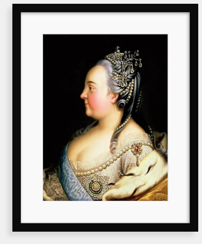 Portrait of Elizabeth Petrovna Empress of Russia, c.1768 by Heinrich Buchholz