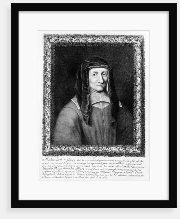 Portrait of Louise de Marillac by Gaspard Duchange