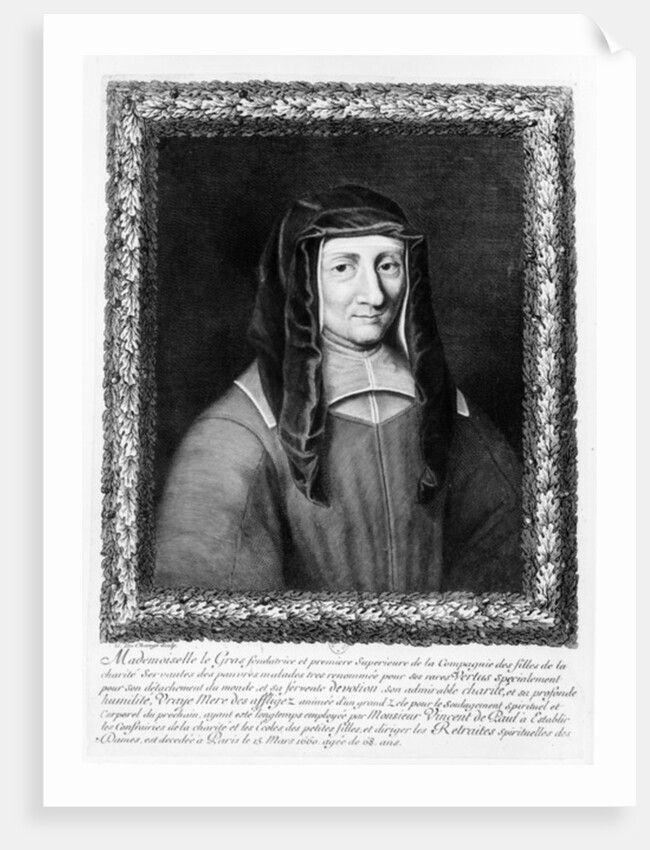 Portrait of Louise de Marillac by Gaspard Duchange